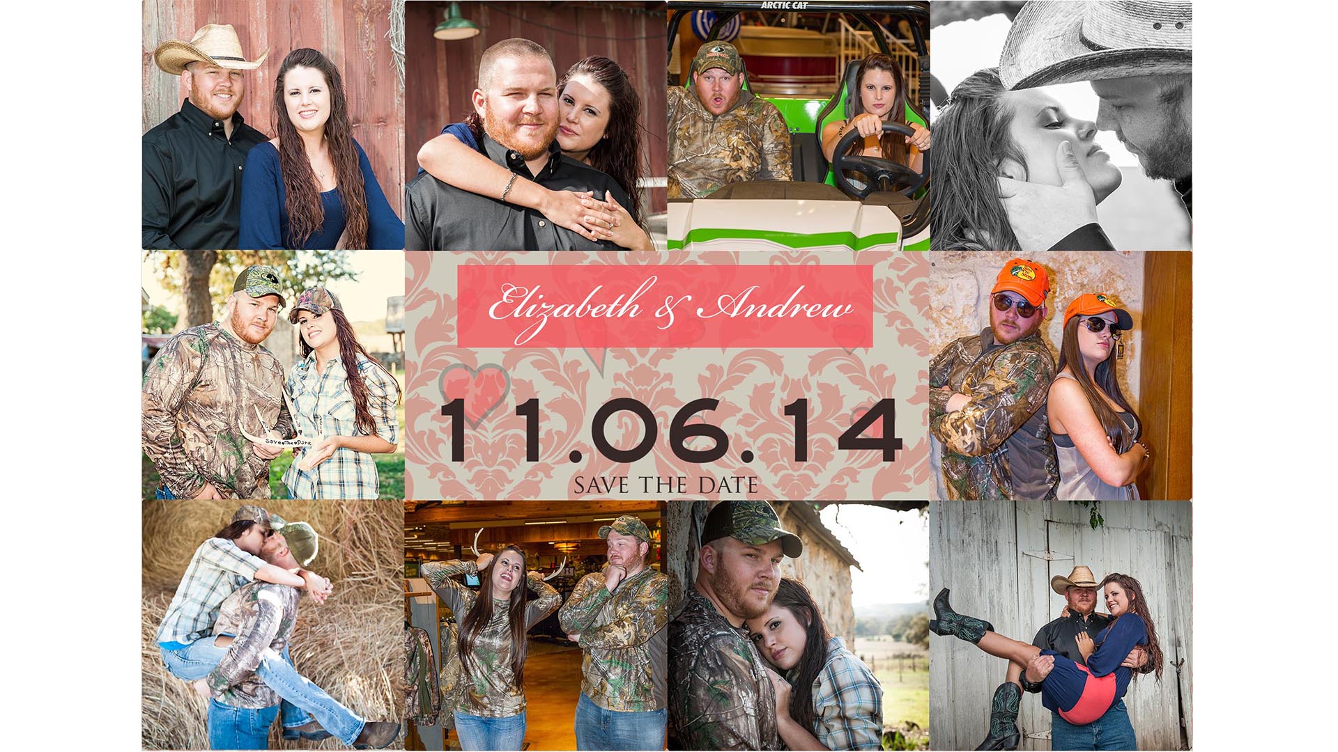 Save the Date Cards from R Spears Photography
