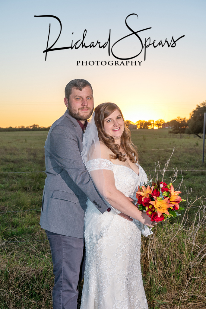 San Antonio Wedding Photographer Sunset shot
